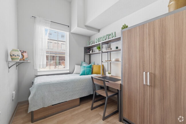 Elite Deluxe 2BR, 2BA - 541SF - Primary Bedroom