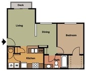 1BR/1BA