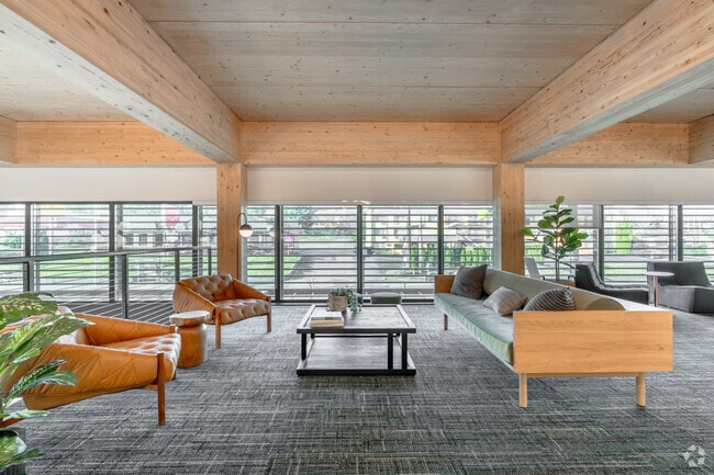 Salón entrepiso - Kerf Apartments