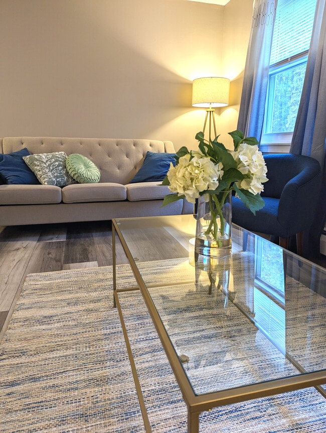 1BR Living Room - Colonial Townhouse Apartments