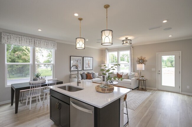 Photo - Brand new Hermitage townhome, end unit with garage, 3 bedroom 2.5 baths, community pool