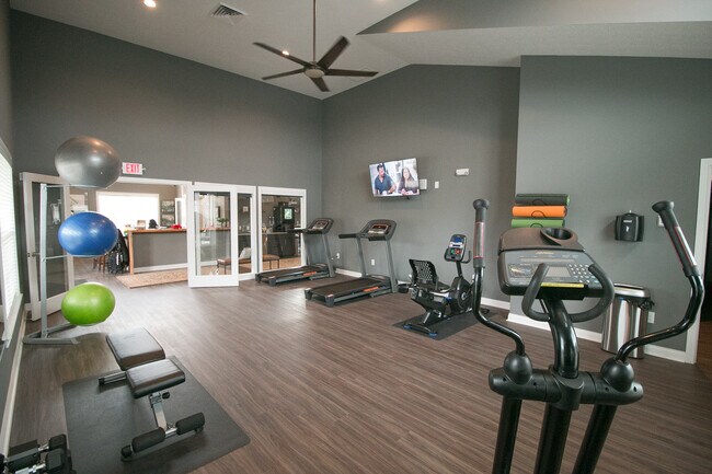 24-hour fitness center