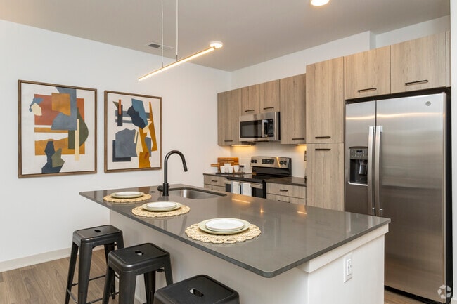 1BR, 1BA - A3.1 - Brickline at The Mercantile