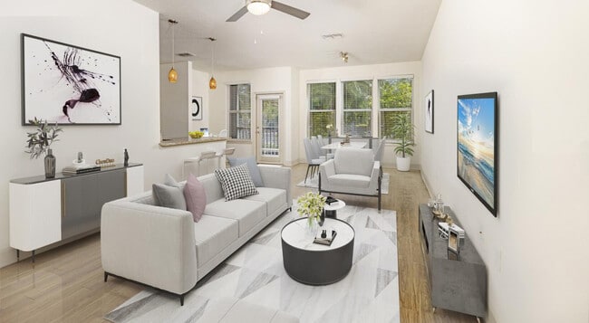 2BD, 2BA - 1180SF - Living Room