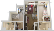 2 Bedroom 2B