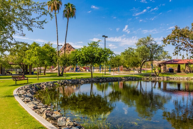 Park and lake right across the street. Just steps outside the front door - 819 N College Ave