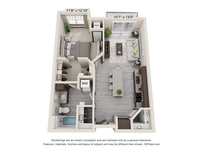Building Photo - 1 Bedroom/1 Bathroom Brand-New Apartment Unit APT. D309