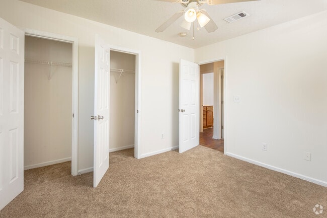 2BR, 1BA - Primary Bedroom - The Creeks At Augusta Apartments