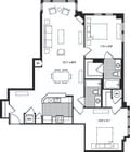 2JB floor plan The Clarendon