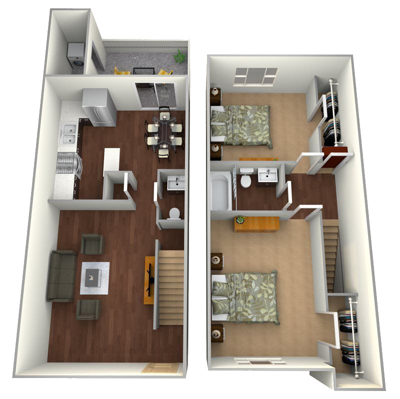 Floor Plan - The Iris