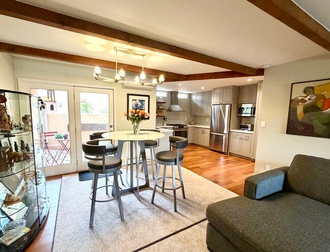 Dining area and Kitchen - 615 Bishops Lodge Rd