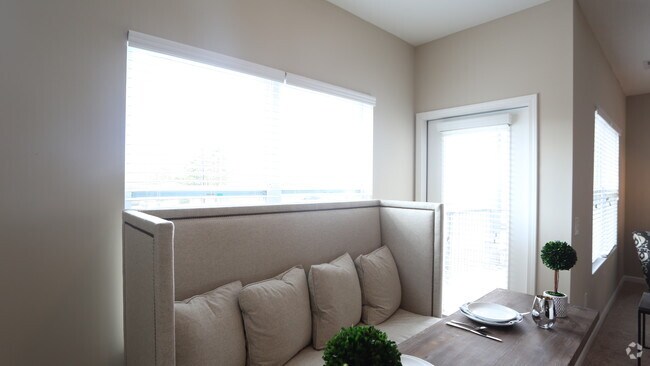 Dining Area - 2BR, 2BA - 1,010 SF - The Antrim