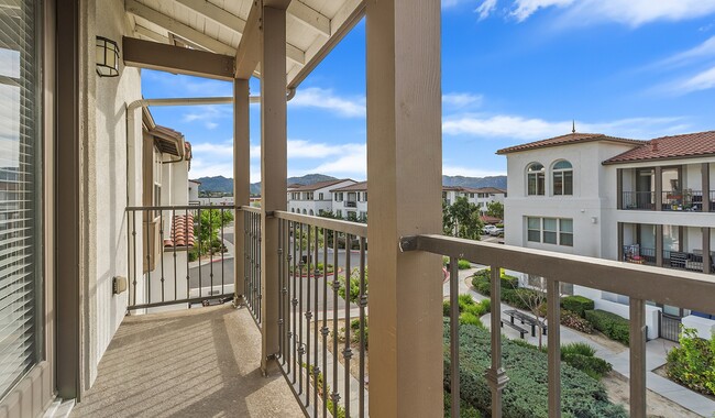 Breathe easy with your own outdoor space.