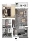 1 Bedroom B