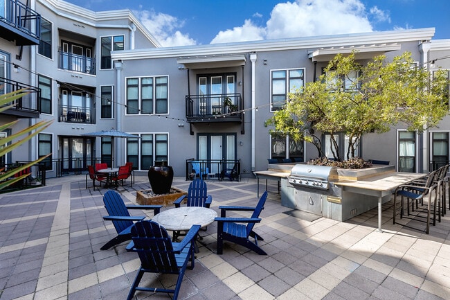 5th Street Commons Courtyard with Grill Station