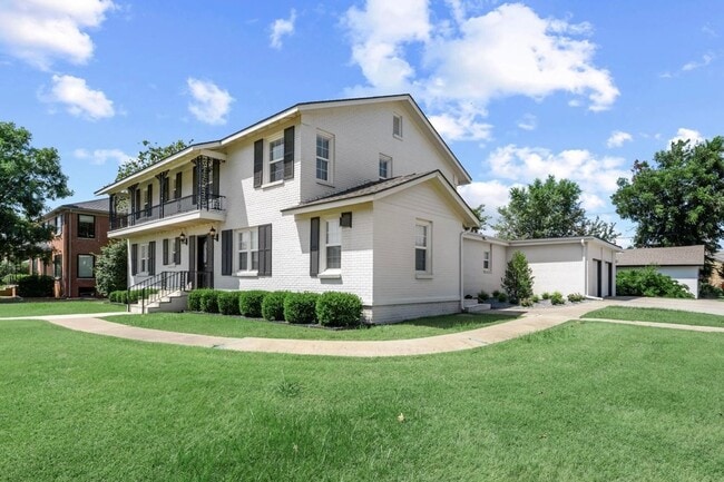 Photo - A modern revival of classic architecture, this Nichols Hills residence has been meticulously rebu...