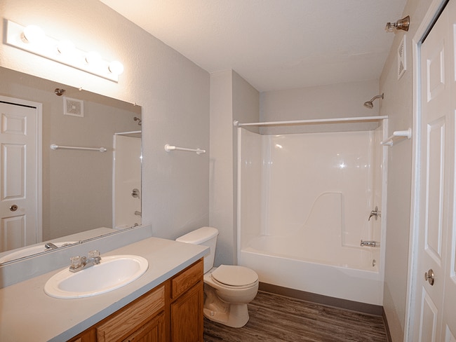 Spacious Full Bathroom with Tub