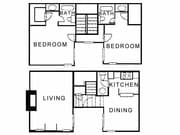 2BR/2.5BA