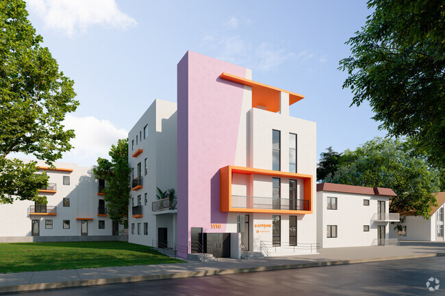 Render of Saffron Apartments - Saffron Apartments