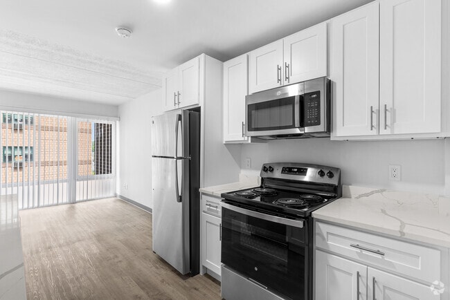 Interior Unit Studio, 1BA Kitchen_04 - Spruce Heights