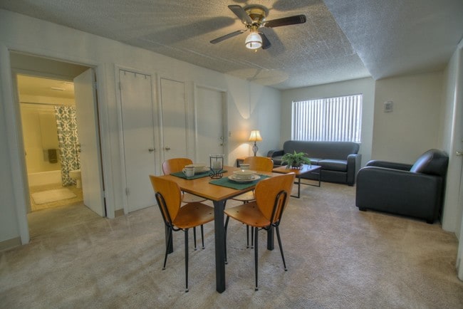 4 Bed 4 Bath Shared Living & Dining Rooms