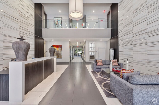 Brickell View Terrace Lobby
