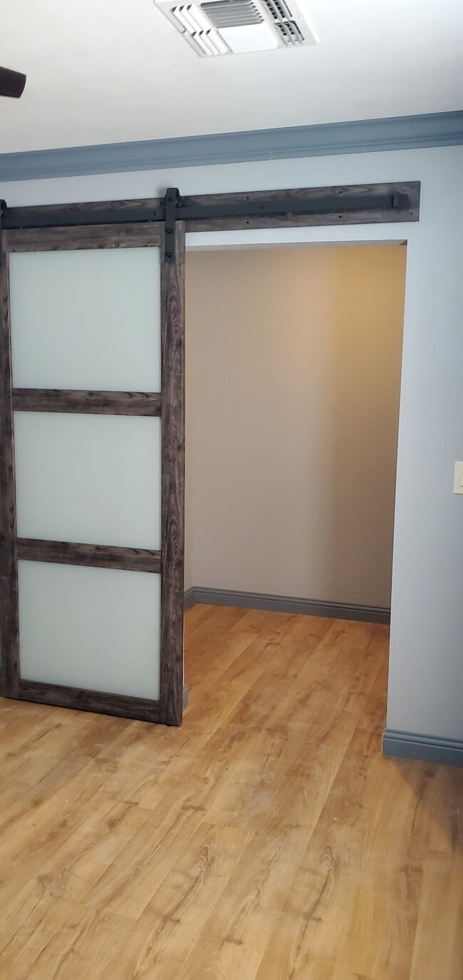 Walk- in or roll-in large closet meets ADA