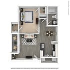 Oak Row North Dallas - A10 Floor Plan