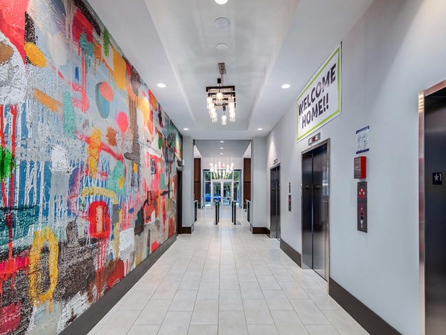 Resident Lobby - The Mix Apartments