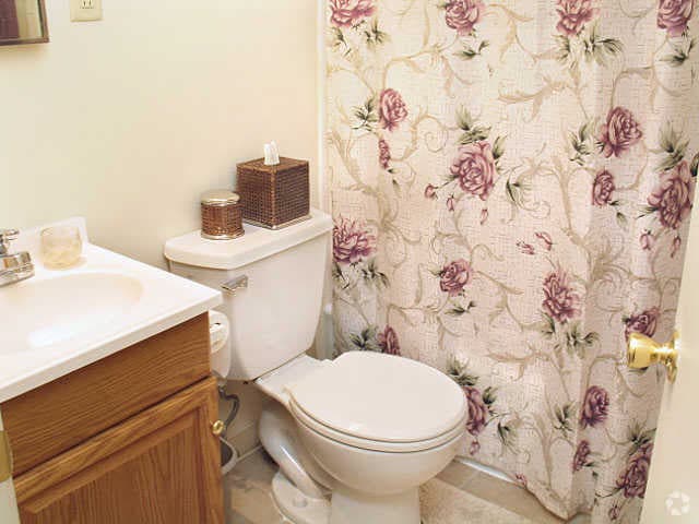 First Bathroom - Mayflower Crossing Apartments