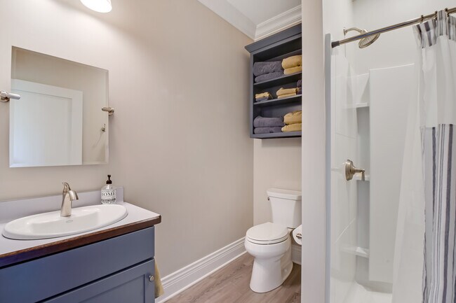 Full Bathroom with walk in shower - 8996 S Mill Rd