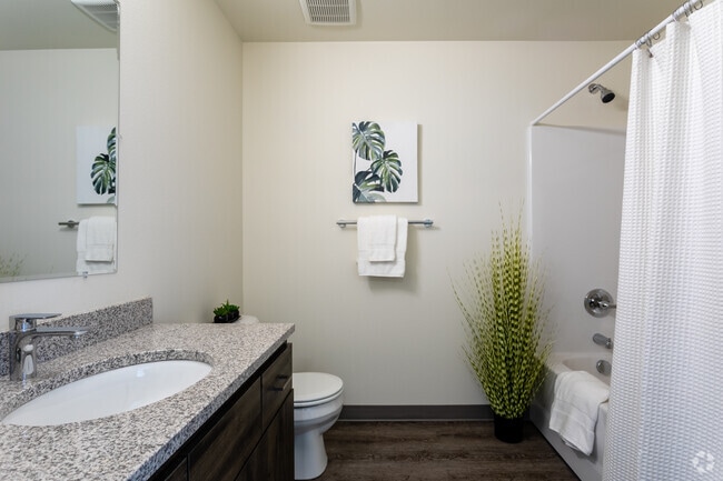 2BR, 2BA - 990 SF