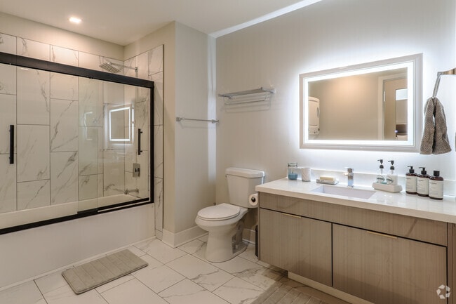 1 habitación/1 baño en The Huffman - The Huffman at The Fire Blocks District