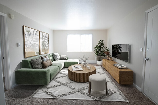 1hab., 1baño - Sala de estar - Kipling Village Apartments