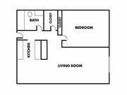 1BR/1BA