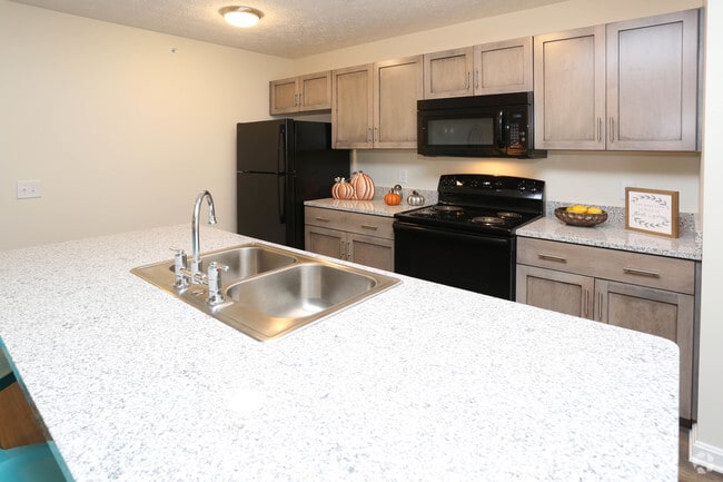 2HAB, 2BA - 1,148 ft² Deluxe- Cocina