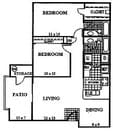 2BR/2BA