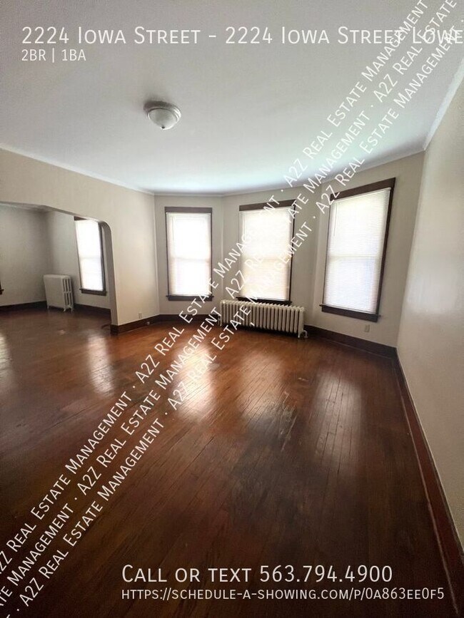 2224 Iowa St Unidad 2224 Iowa Street Lower Rental Davenport, IA