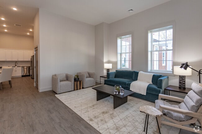 Sunrise -1BR,1BA - 896SF -Living Room