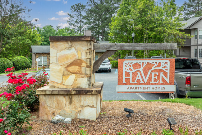 Haven Entry Sign - The Haven Apartments