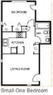 1BR/1BA