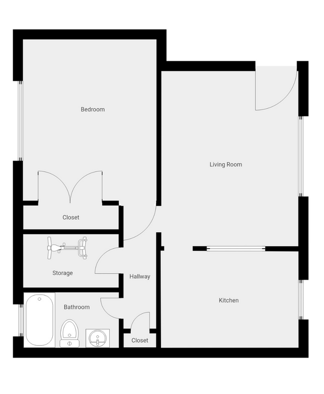 Photo - 1BR across from Piedmont Park Unit 286-09