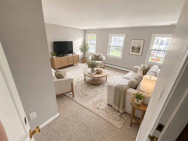 Living Room-Virtually furnished to show potential layout