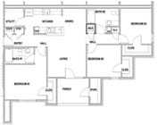 3BR/2BA