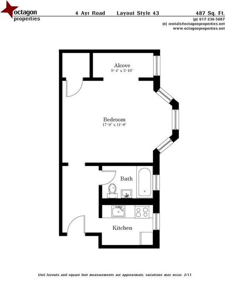 Recently renovated studio apartment in Brighton available 9/1/26 - Recently renovated studio apartment in Brighton available 9/1/26