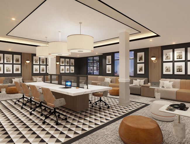 Business Center Rendering - Gallery at Marti Park Rental