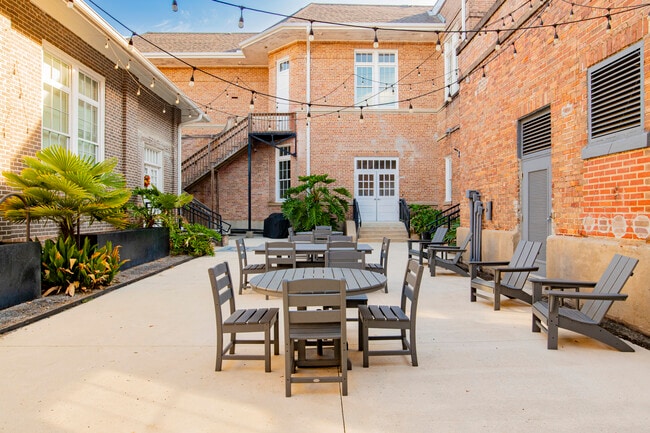 Old Shell Lofts courtyard