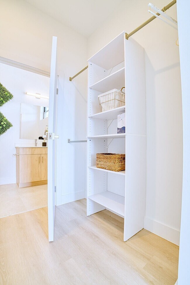 Master Bedroom Closet - SORA Apartments