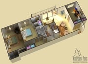 2 Bedroom with Den
