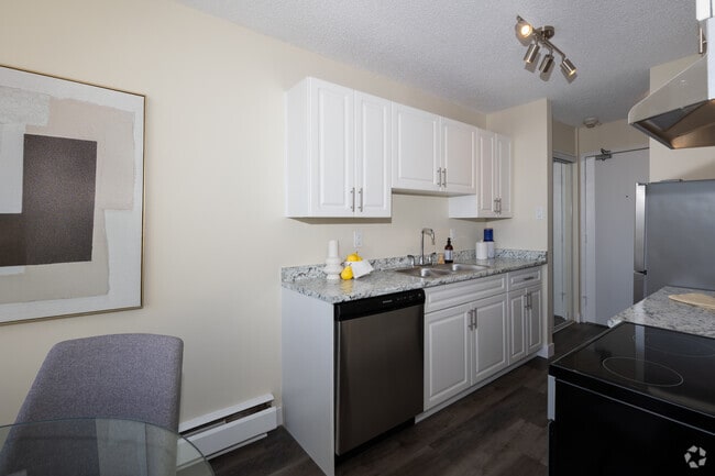 1BR, 1BA - 625SF - Kitchen - Skyline Towers